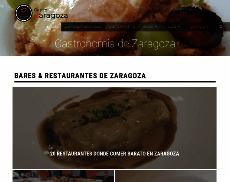 Gastrozaragoza.com thumbnail