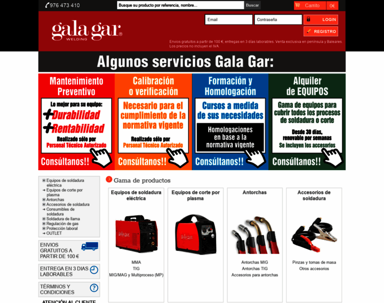 Gasysoldadura.com thumbnail