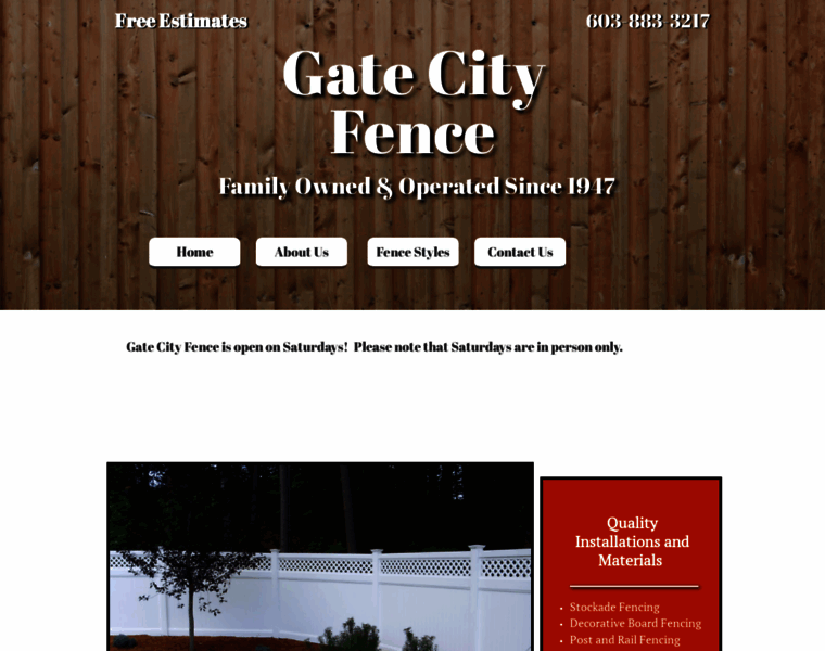 Gatecityfence.com thumbnail