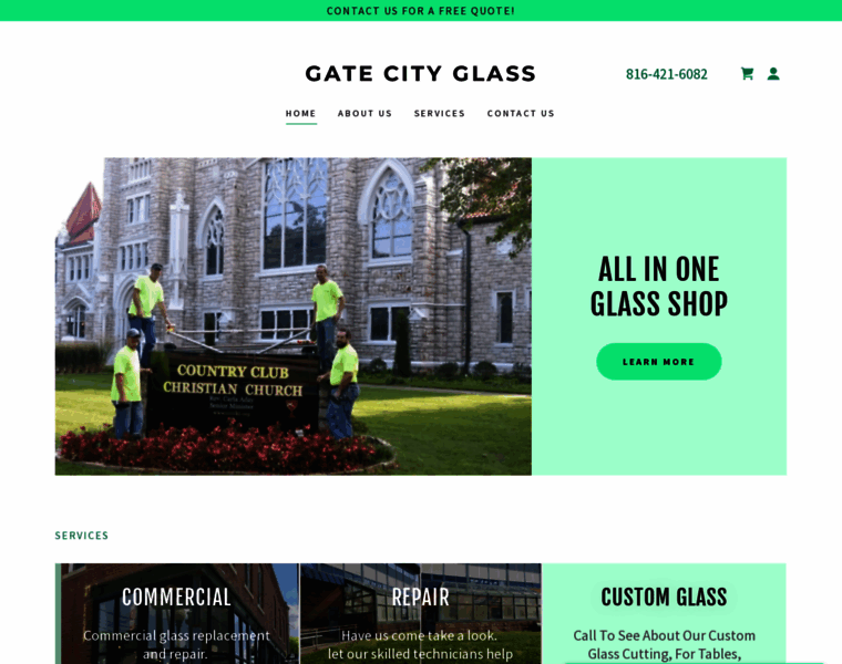 Gatecityglasskc.com thumbnail