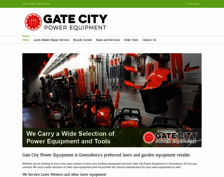 Gatecitypowerequipment.com thumbnail