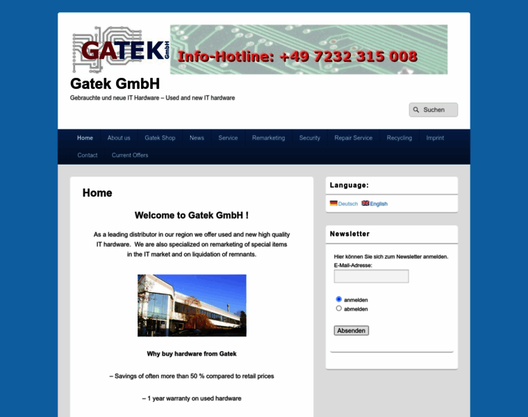 Gatek24.de thumbnail