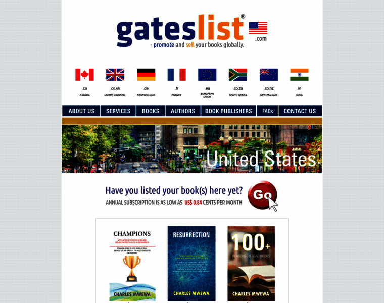 Gateslist.com thumbnail