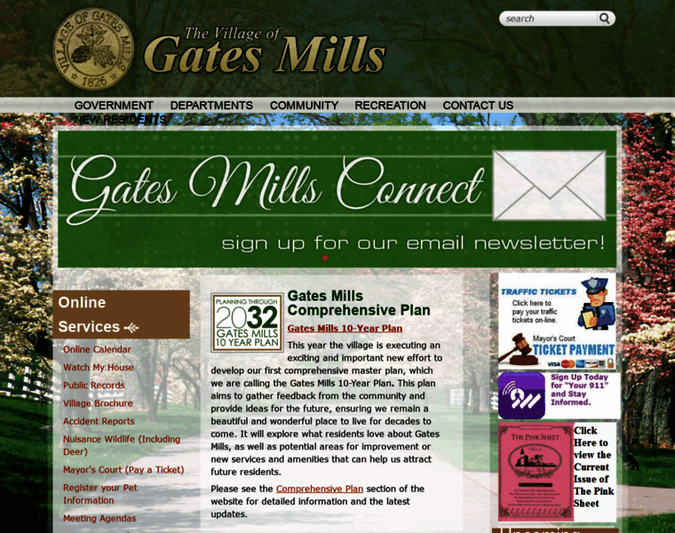 Gatesmillsvillage.com thumbnail