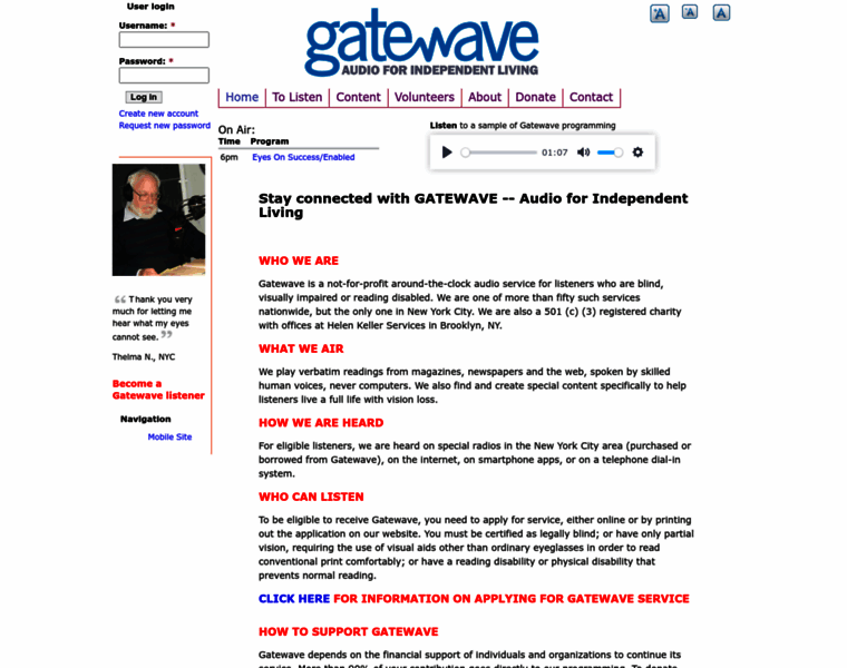 Gatewave.org thumbnail