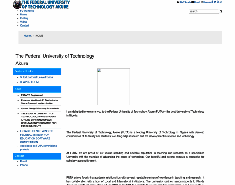 Gateway.futa.edu.ng thumbnail Gateway.futa.edu.ng thumbnail