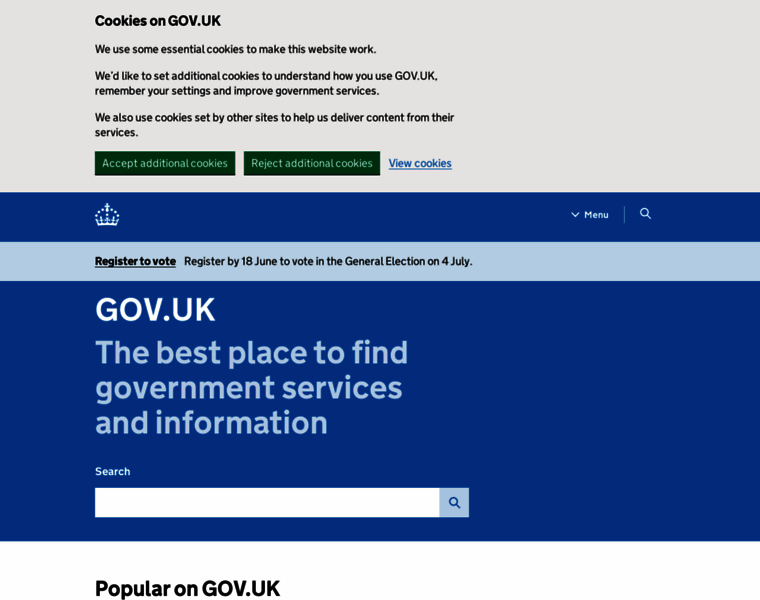 Gateway.gov.uk thumbnail