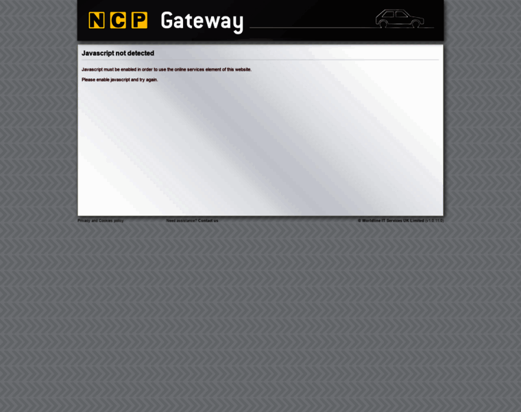 Gateway.ncp.co.uk thumbnail