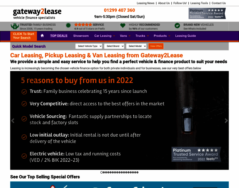 Gateway2lease.com thumbnail