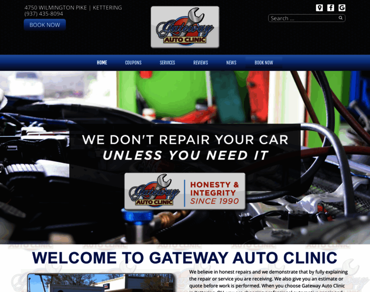 Gatewayautoclinic.com thumbnail
