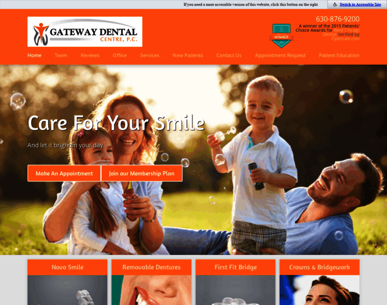 Gatewaydentalwestchicago.com thumbnail