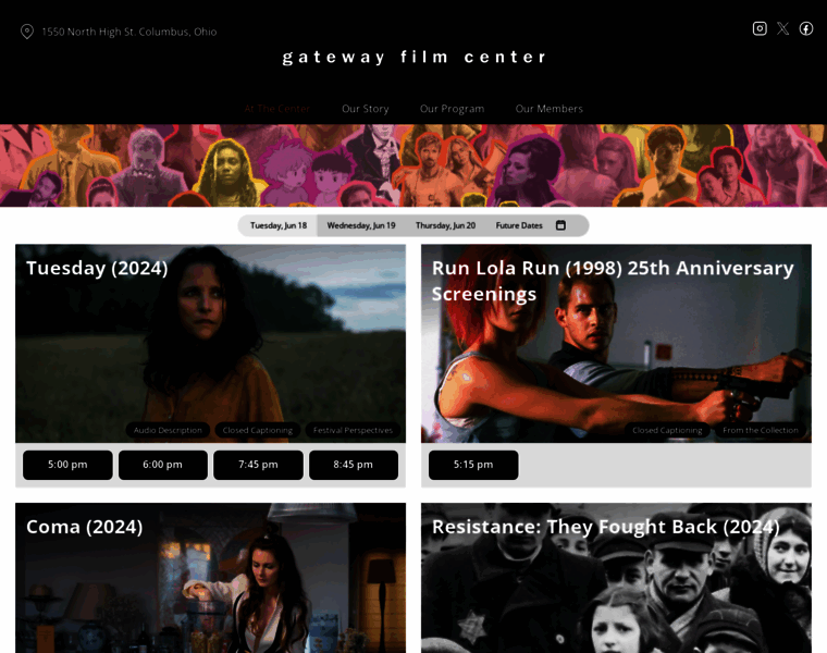 Gatewayfilmcenter.org thumbnail