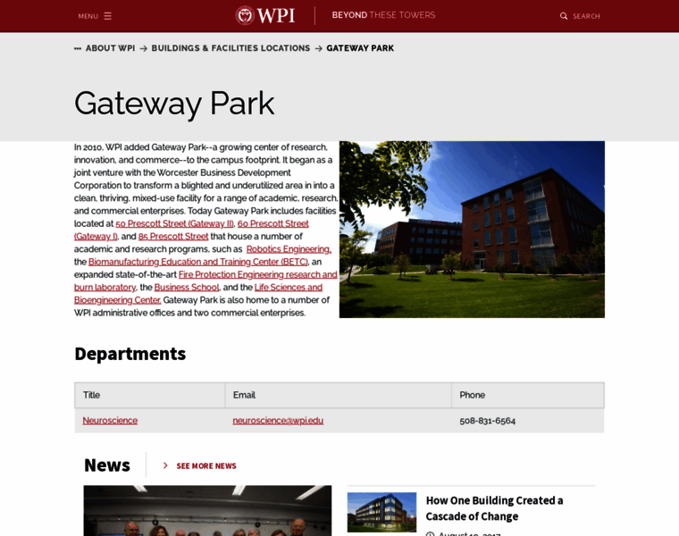 Gatewayparkworcester.com thumbnail
