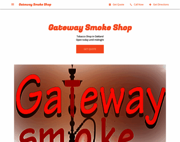 Gatewaysmoke.com thumbnail