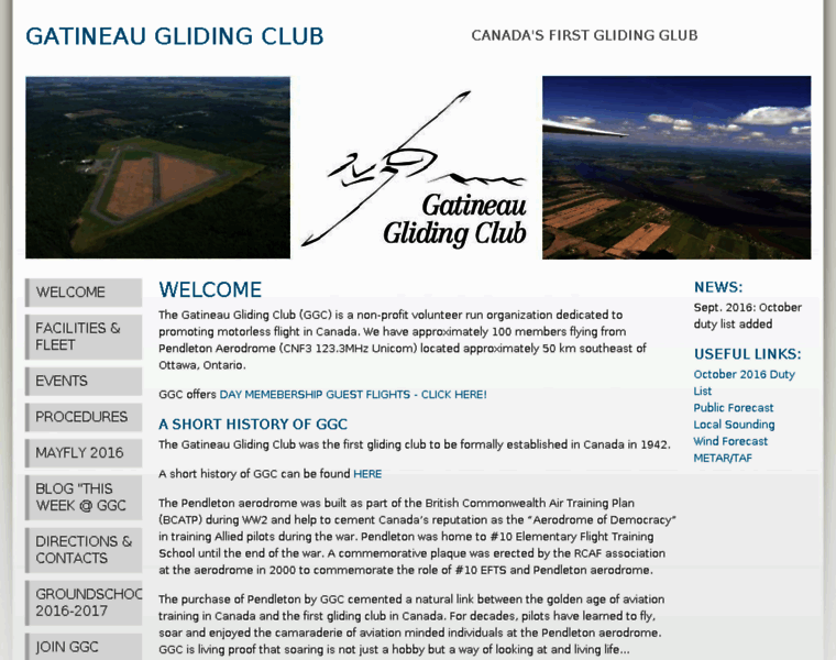 Gatineauglidingclub.ca thumbnail