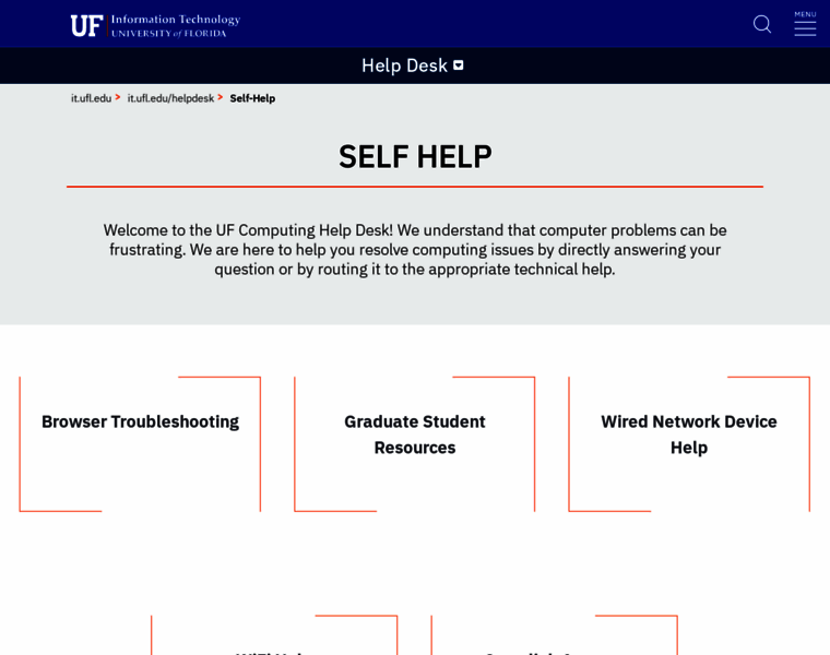 gatorlink.ufl.edu at WI. Information Technology - University of Florida