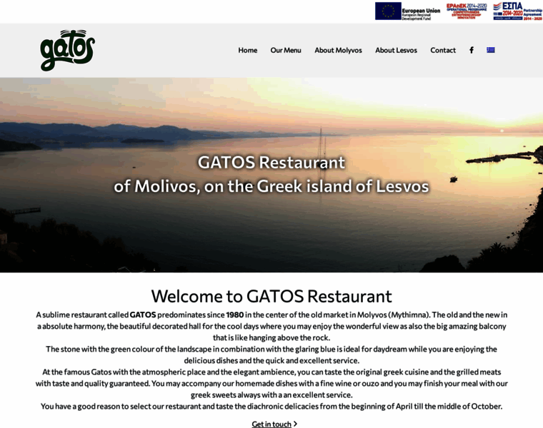 Gatos-restaurant.gr thumbnail