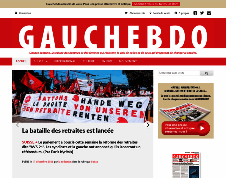 Gauchebdo.ch thumbnail