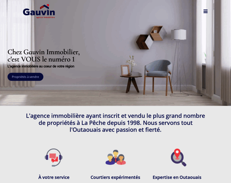 Gauvinimmobilier.com thumbnail