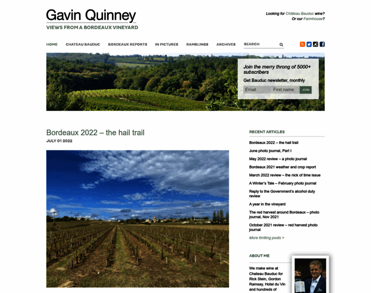 Gavinquinney.com thumbnail