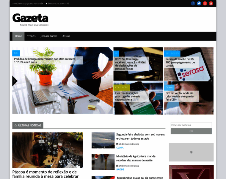 Gazeta-rs.com.br thumbnail