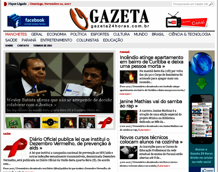 Gazeta24horas.com.br thumbnail