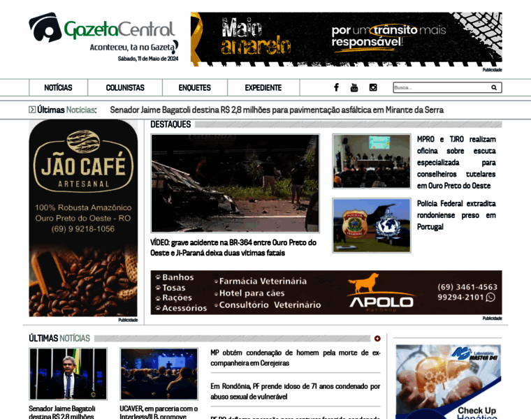 Gazetacentral.com.br thumbnail