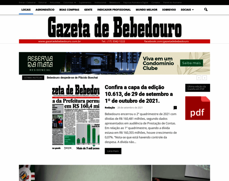 Gazetadebebedouro.com.br thumbnail