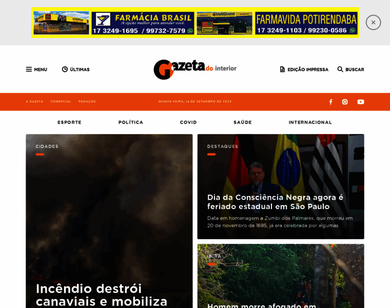 Gazetainterior.com.br thumbnail Gazetainterior.com.br thumbnail