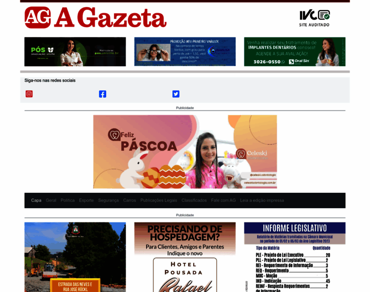 Gazetasbs.com.br thumbnail