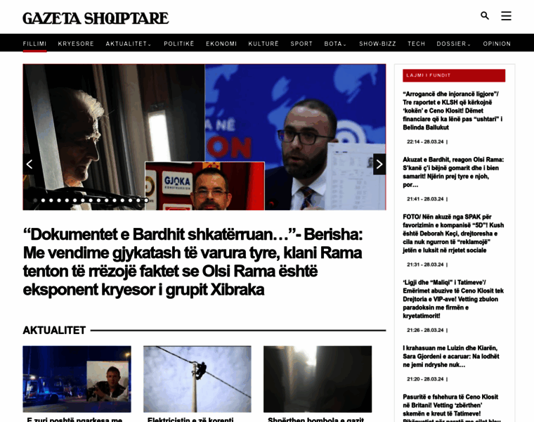 Gazetashqiptare.al thumbnail