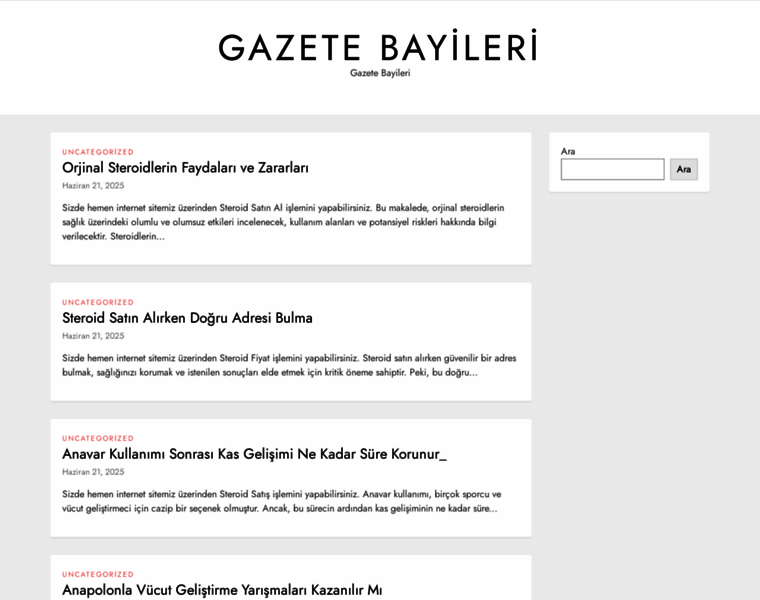 Gazetebayileri.com.tr thumbnail