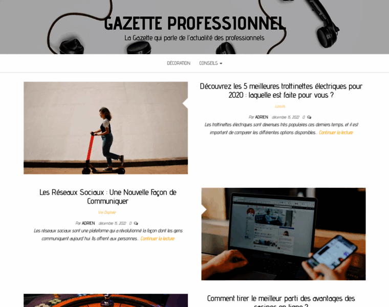 Gazette-professionnelle.fr thumbnail