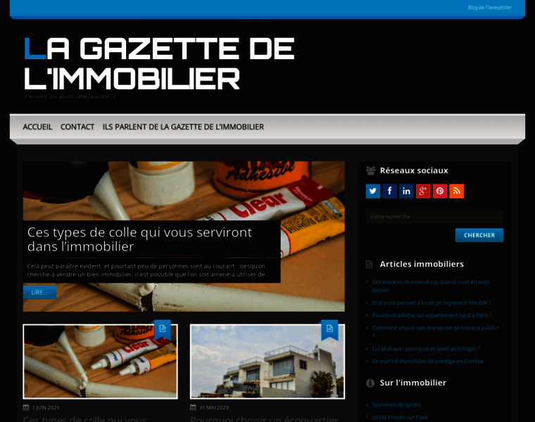 Gazetteimmobilier.com thumbnail