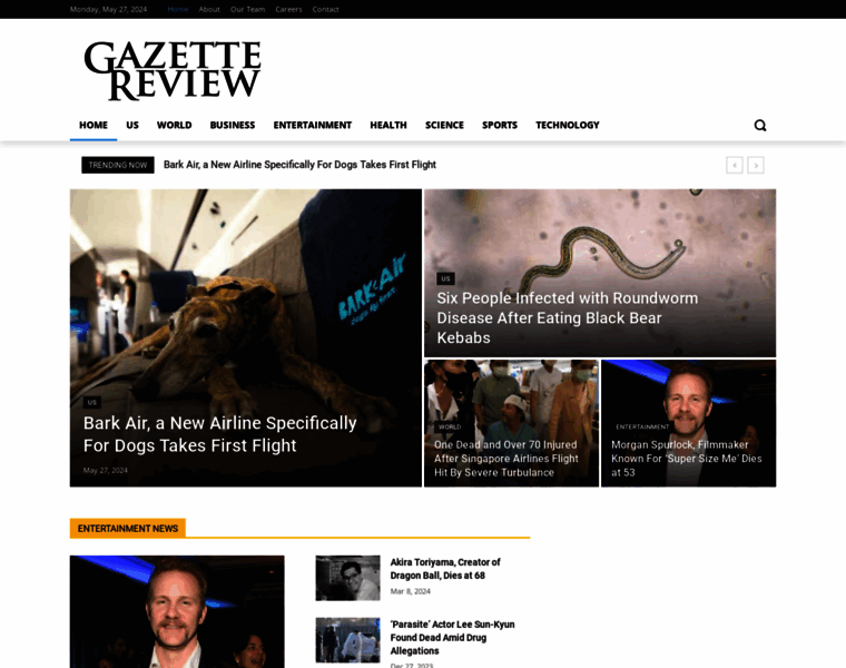 Gazettereview.com thumbnail