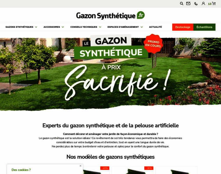 Gazon-synthetique.fr thumbnail