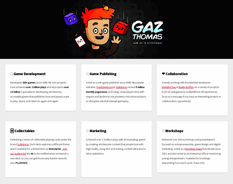Gazthomas.com thumbnail