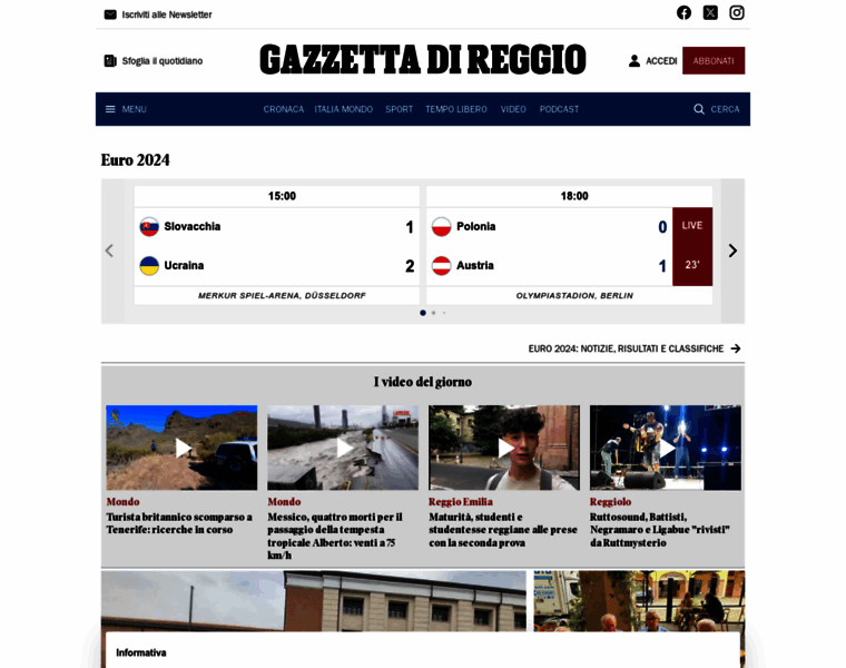 Gazzettadireggio.it thumbnail