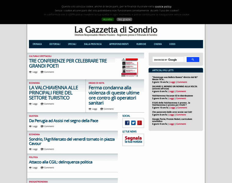 Gazzettadisondrio.it thumbnail
