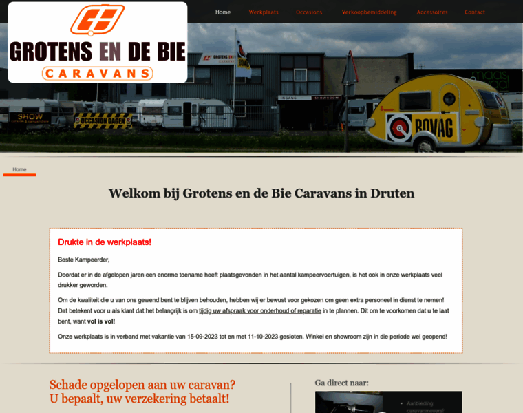 Gbcaravans.nl thumbnail