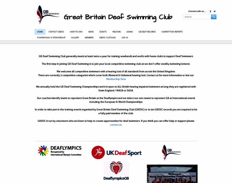 Gbdeafswimming.org thumbnail