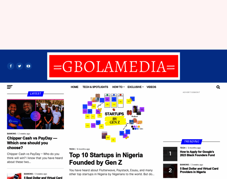 Gbolamedia.com thumbnail