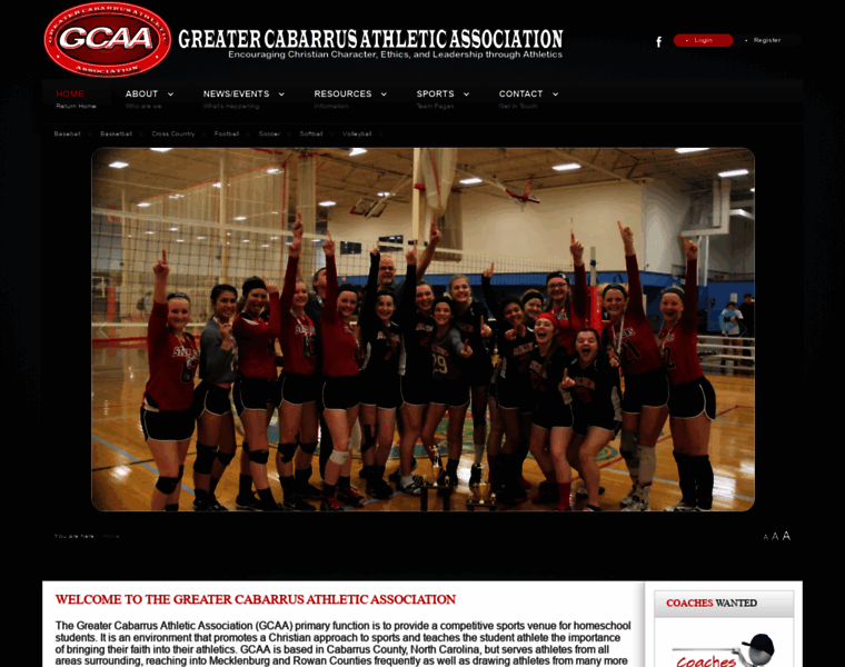 Gcaastallions.com thumbnail