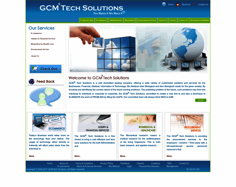 Gcmtechsolutions.com thumbnail