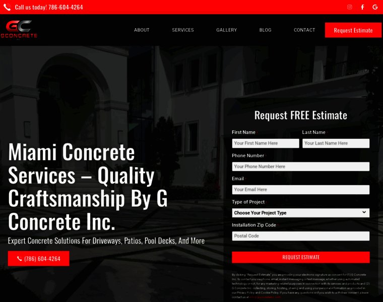 Gconcreteinc.com thumbnail Gconcreteinc.com thumbnail