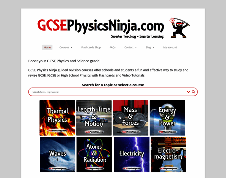 Gcsephysicsninja.com thumbnail