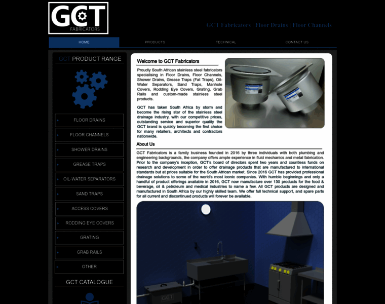 Gctfabricators.co.za thumbnail