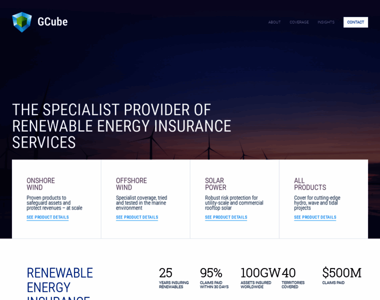 Gcube-insurance.com thumbnail