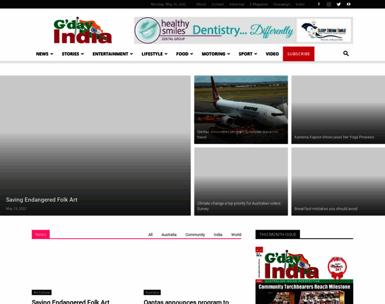 Gdayindia.com.au thumbnail