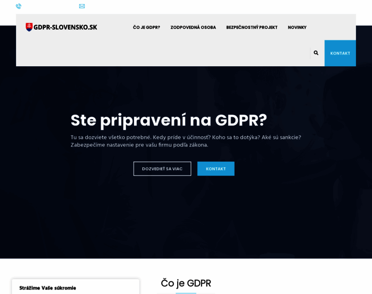 Gdpr-slovensko.sk thumbnail